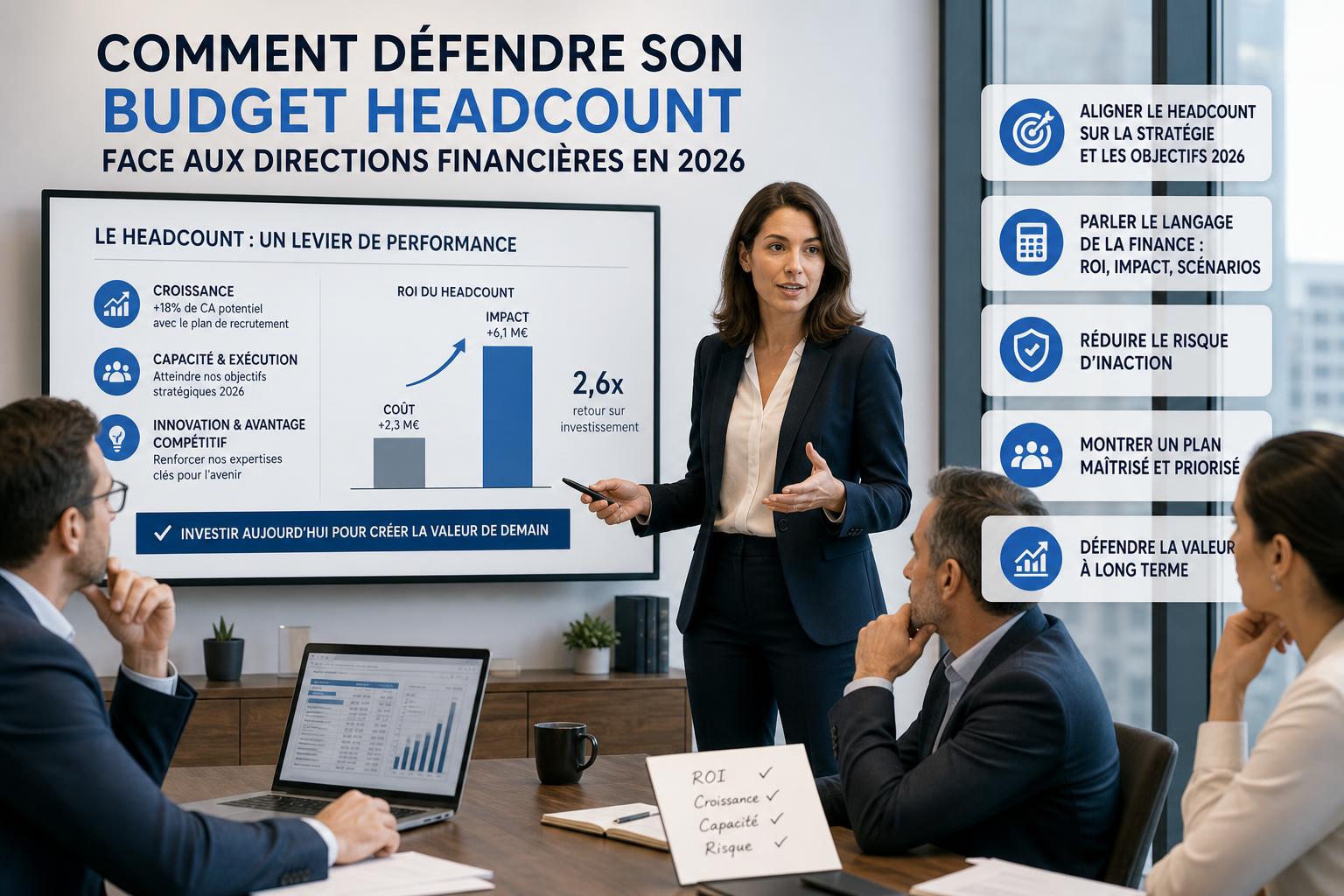 Comment défendre son budget headcount face aux directions financières en 2026