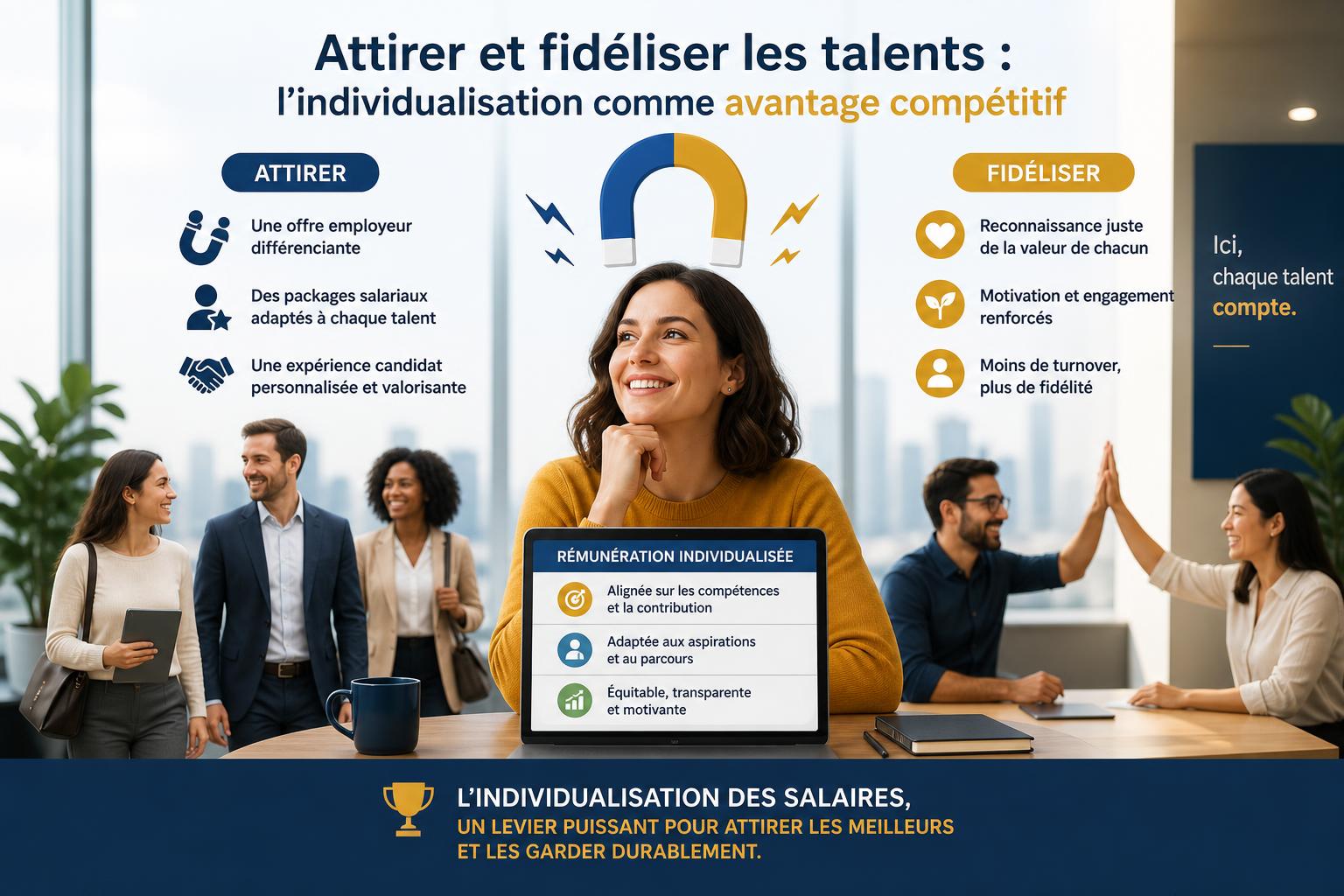 Attirer et fidéliser les talents : lindividualisation comme avantage compétitif