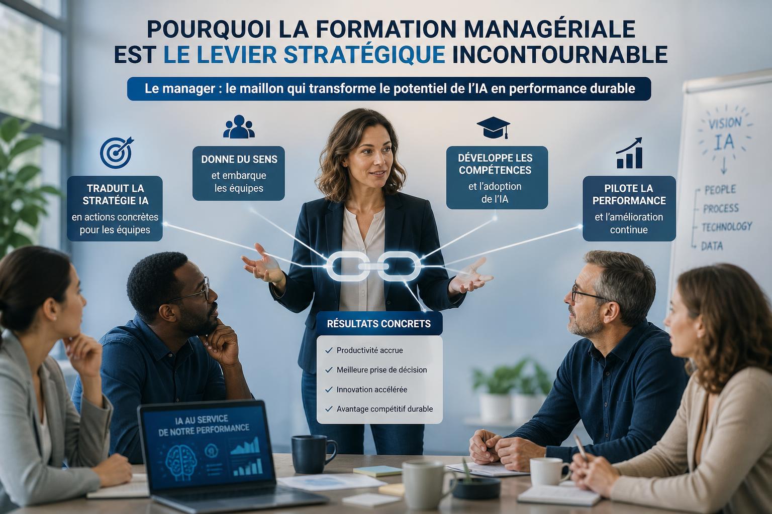 Pourquoi la formation managériale est le levier stratégique incontournable