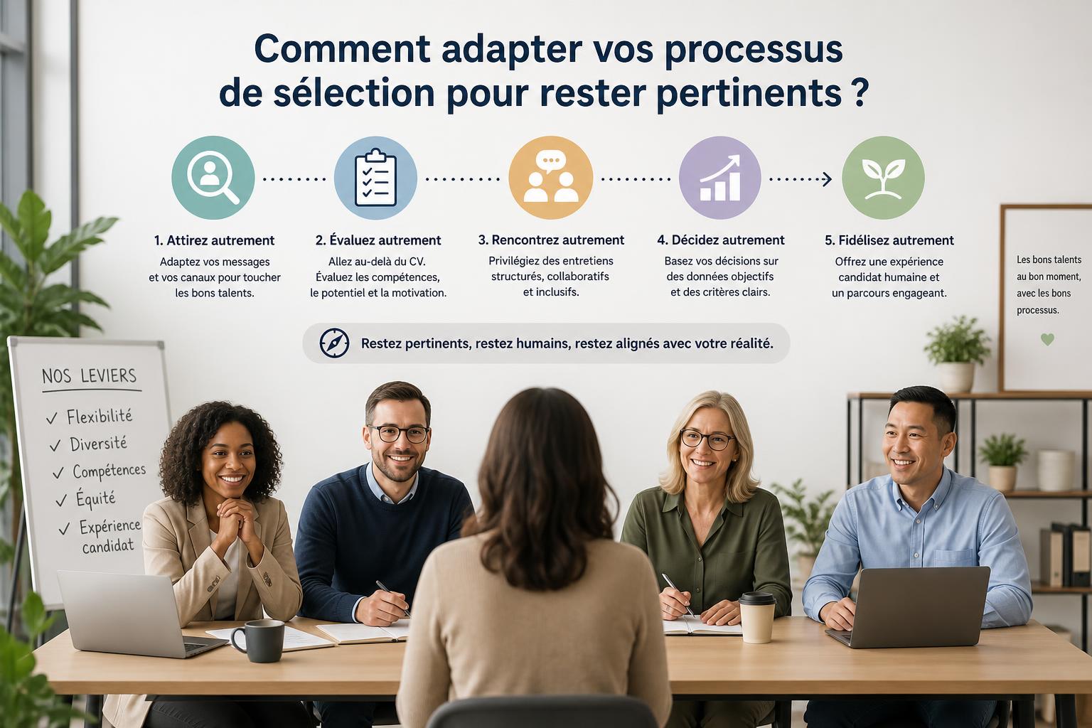 Comment adapter vos processus de sélection pour rester pertinents ?