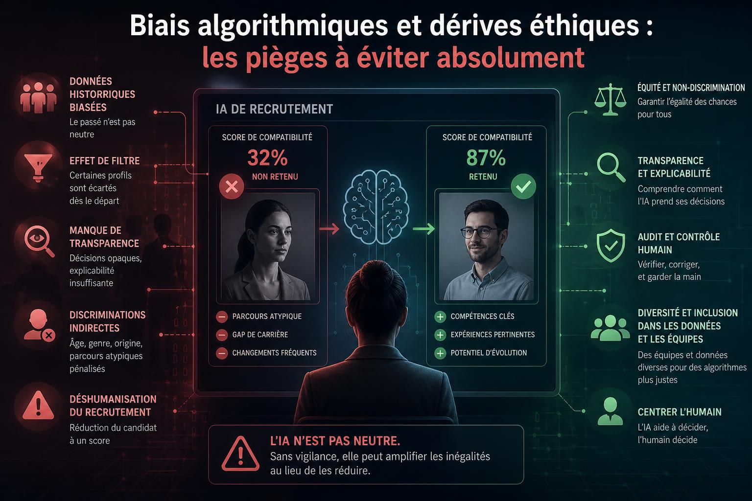 Biais algorithmiques et dérives éthiques : les pièges à éviter absolument