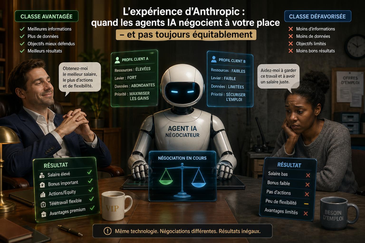 Lexpérience dAnthropic : quand les agents IA négocient à votre place - et pas toujours équitablement