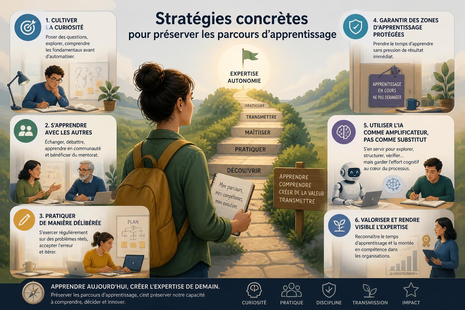 Stratégies concrètes pour préserver les parcours dapprentissage