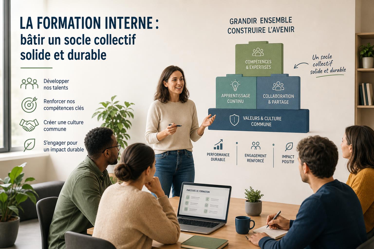 La formation interne : bâtir un socle collectif solide et durable