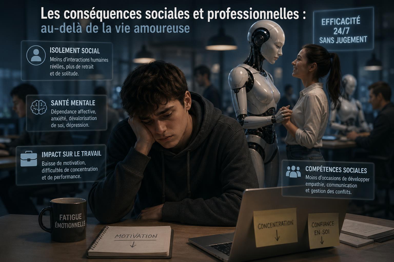 Les conséquences sociales et professionnelles : au-delà de la vie amoureuse