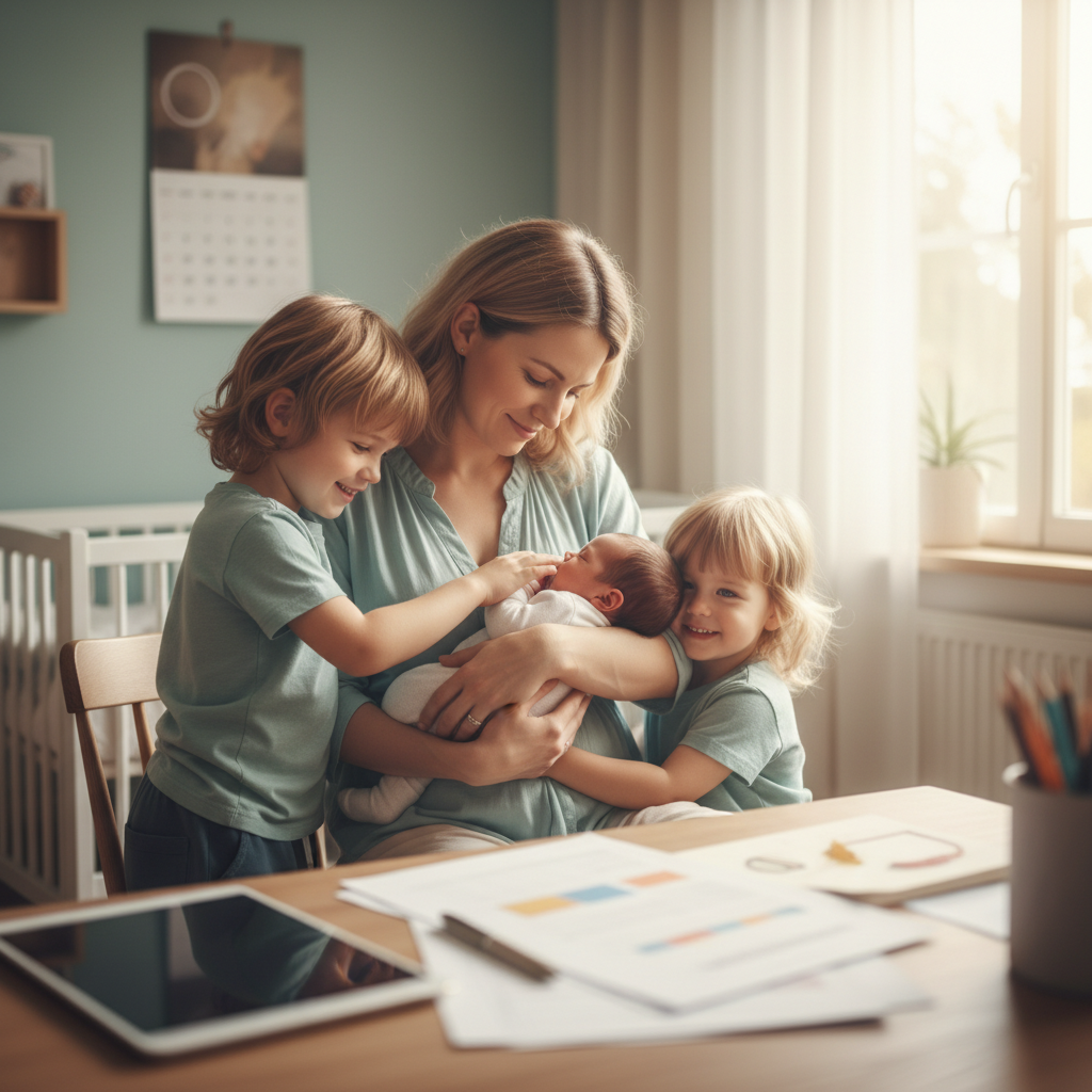 Les droits spécifiques de la salariée lors dun congé maternité pour un 3ème enfant