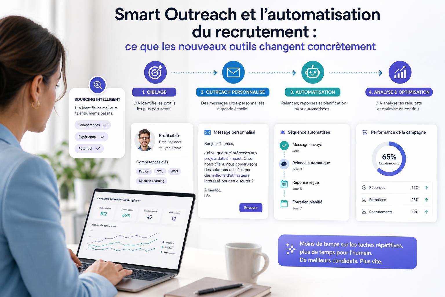 Smart Outreach et lautomatisation du recrutement : ce que les nouveaux outils changent concrètement