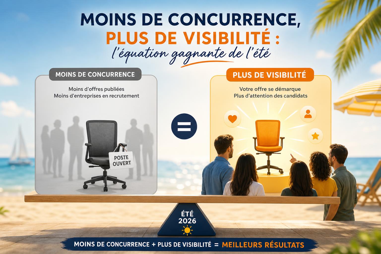 Moins de concurrence, plus de visibilité : léquation gagnante de lété