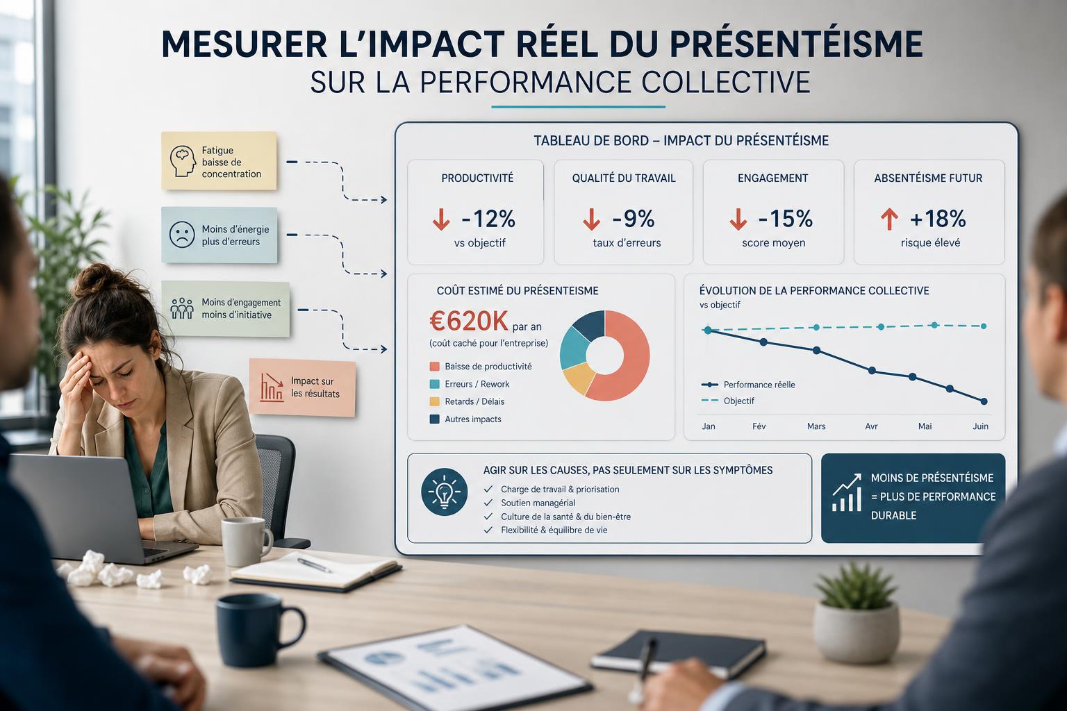 Mesurer limpact réel du présentéisme sur la performance collective