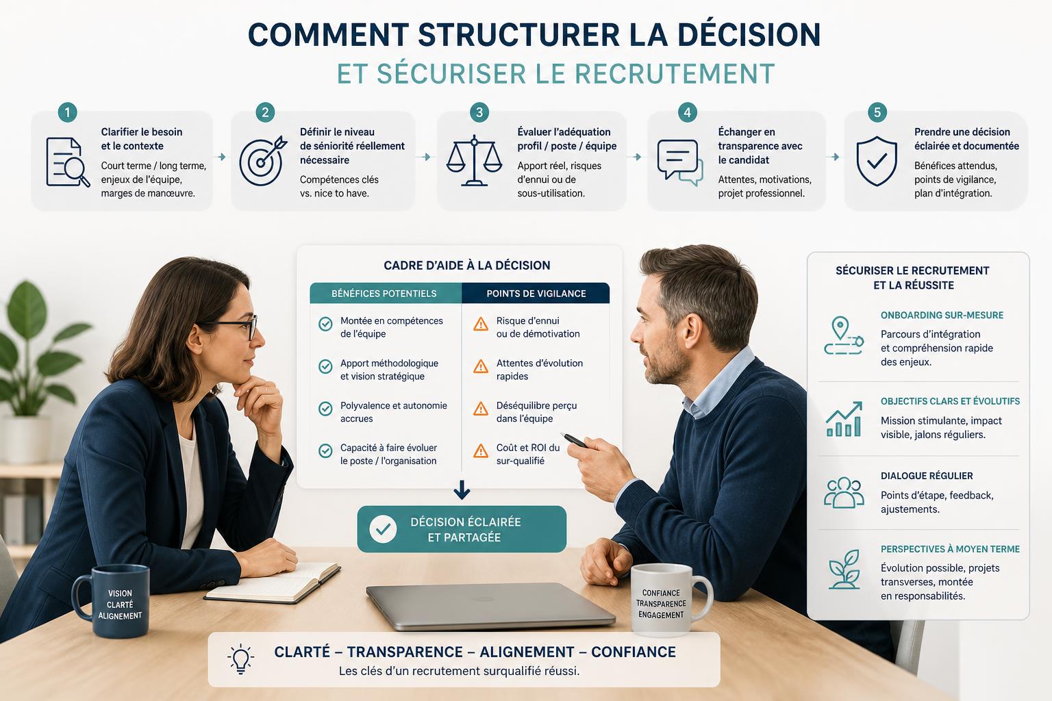Comment structurer la décision et sécuriser le recrutement