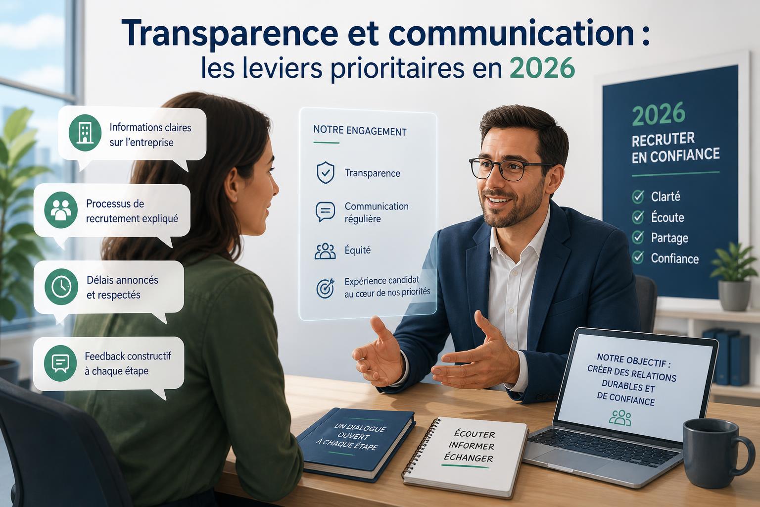 Transparence et communication : les leviers prioritaires en 2026