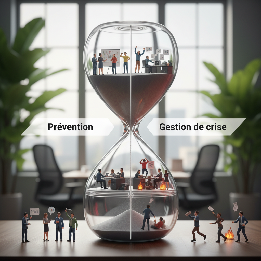 Erreur n°1 : Confondre prévention et gestion de crise