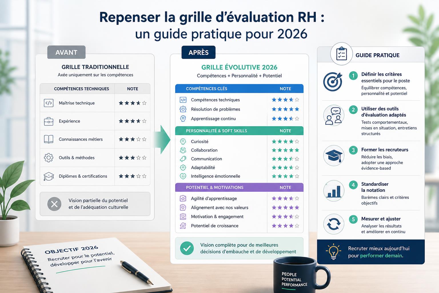 Repenser la grille dévaluation RH : un guide pratique pour 2026