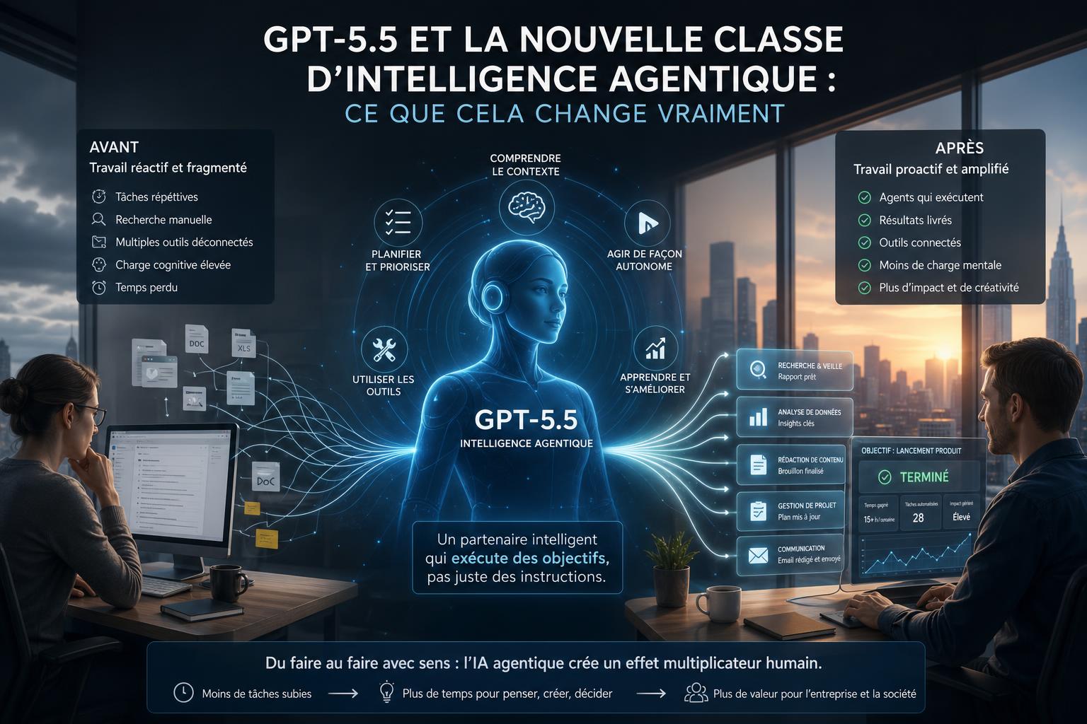 GPT-5.5 et la nouvelle classe dintelligence agentique : ce que cela change vraiment