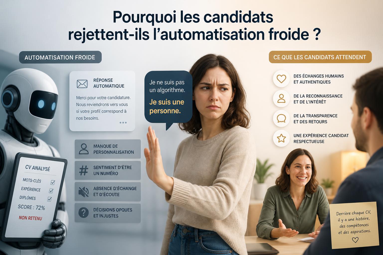 Pourquoi les candidats rejettent-ils lautomatisation froide ?