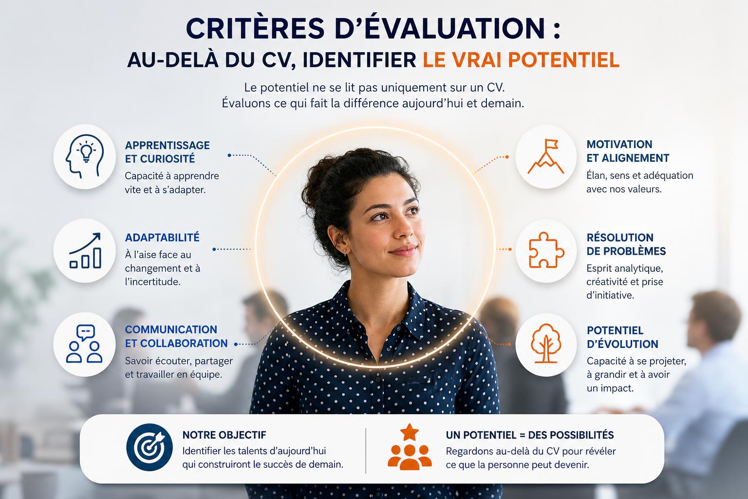 Critères dévaluation : au-delà du CV, identifier le vrai potentiel