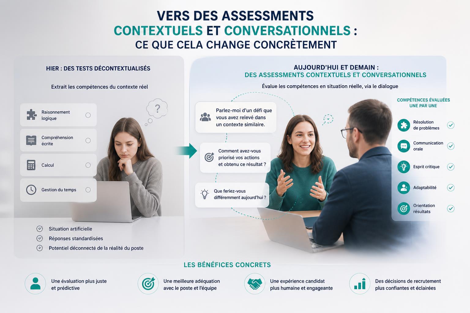 Vers des assessments contextuels et conversationnels : ce que cela change concrètement