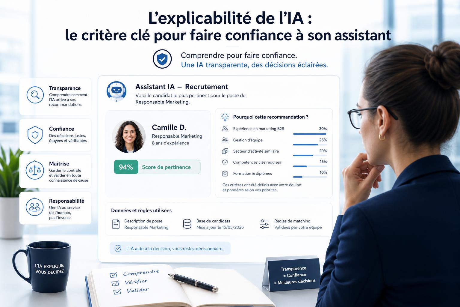 Lexplicabilité de lIA : le critère clé pour faire confiance à son assistant