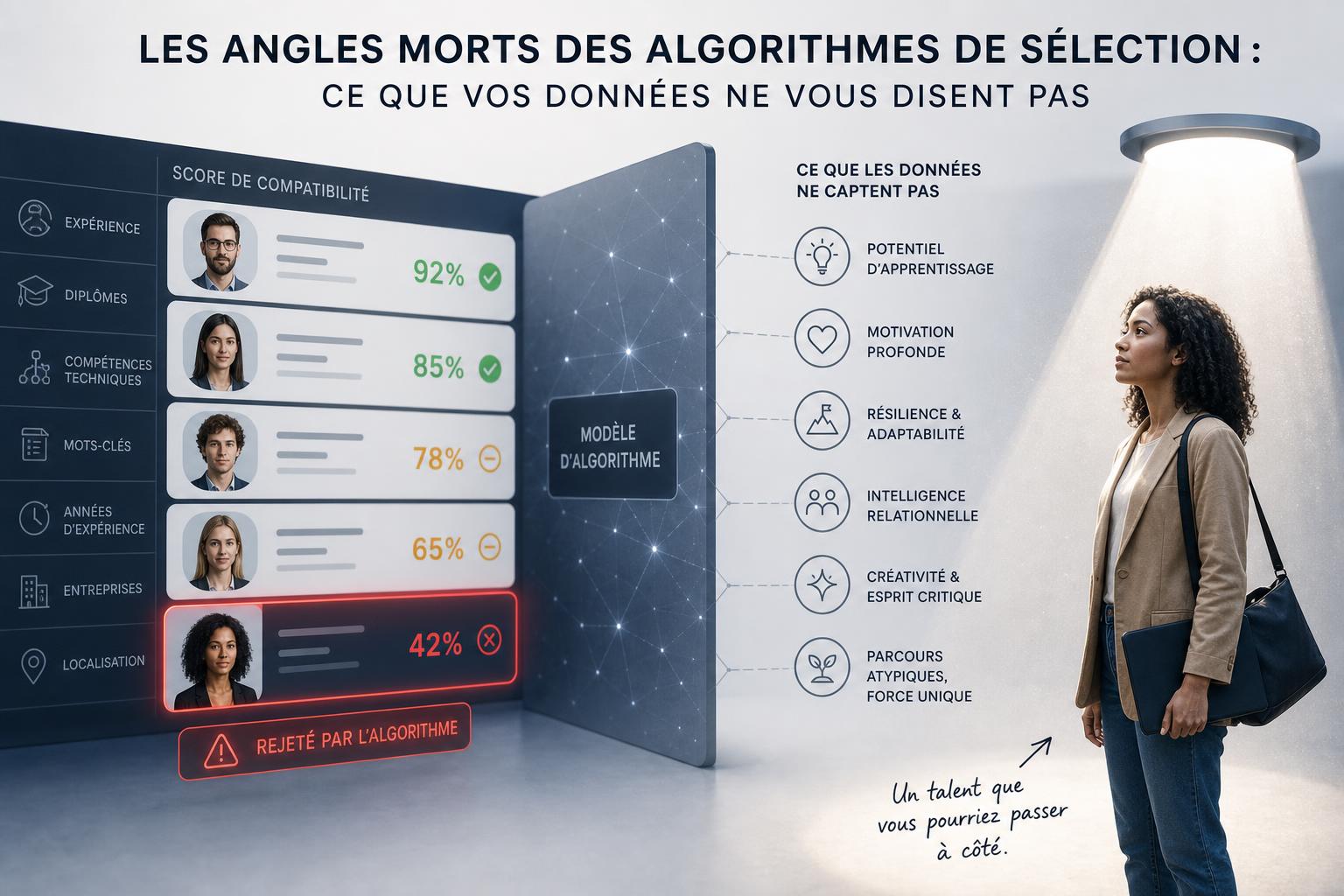 Les angles morts des algorithmes de sélection : ce que vos données ne vous disent pas