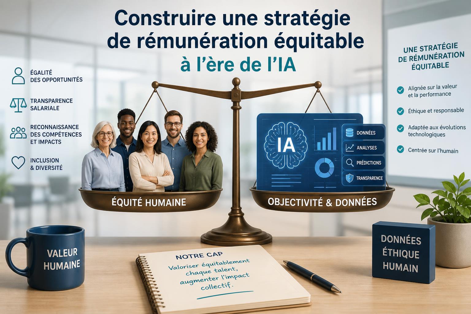 Construire une stratégie de rémunération équitable à lère de lIA