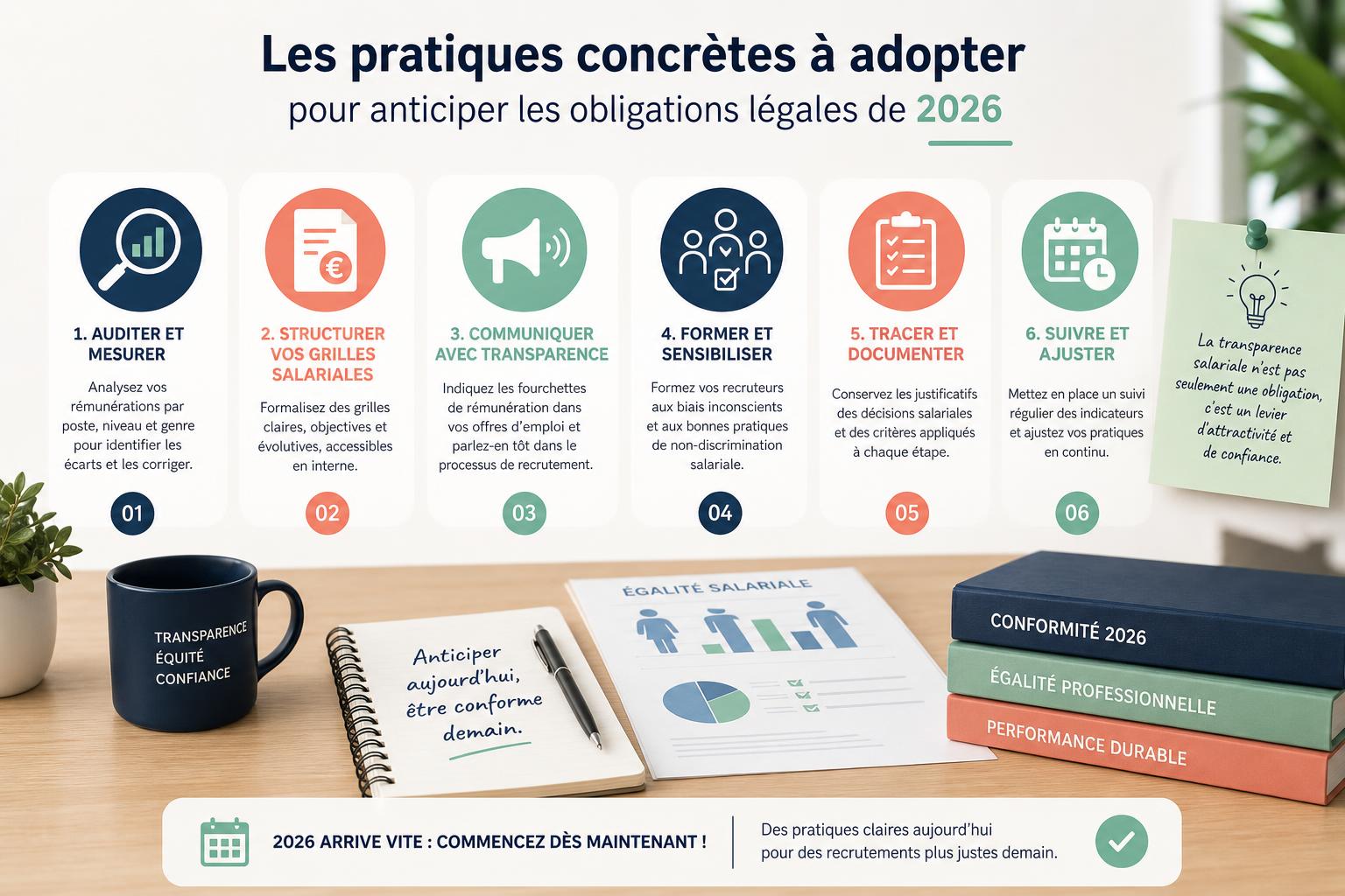 Les pratiques concrètes à adopter pour anticiper les obligations légales de 2026