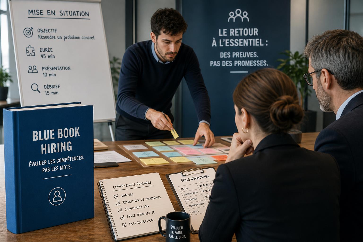 Le retour en grâce des méthodes dévaluation directe : le blue book hiring et les mises en situation