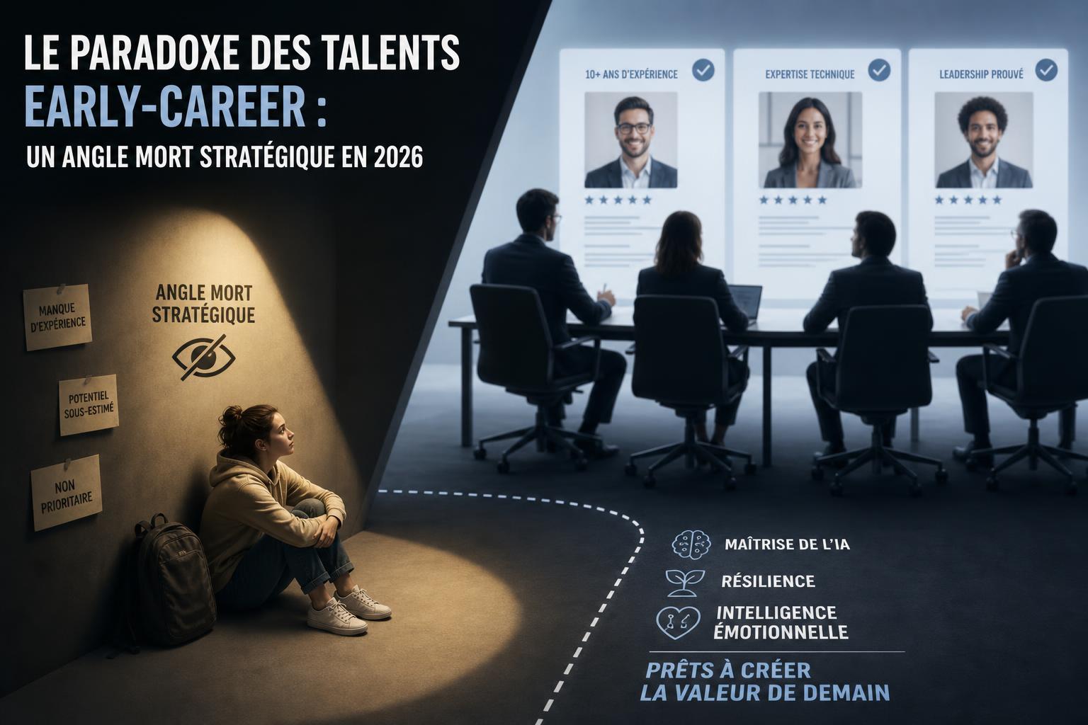 Le paradoxe des talents early-career : un angle mort stratégique en 2026