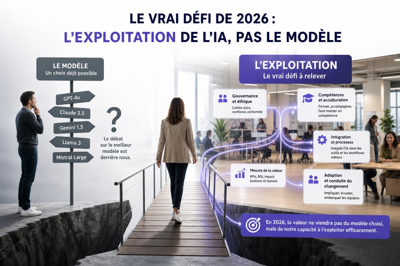 Le vrai défi de 2026 : lexploitation de lIA, pas le modèle