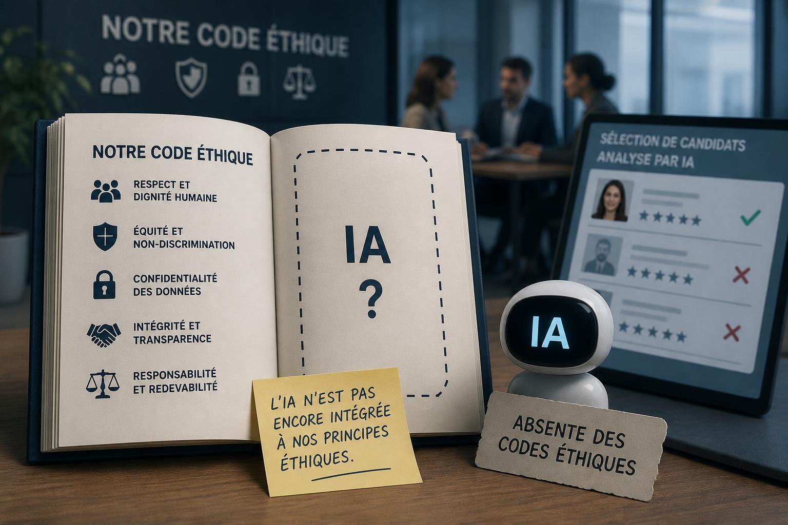 Des codes éthiques dentreprise qui ignorent encore lIA