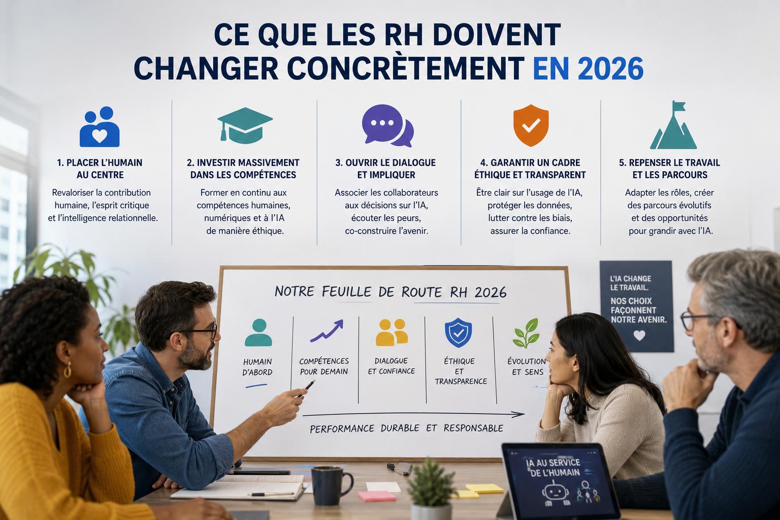 Ce que les RH doivent changer concrètement en 2026