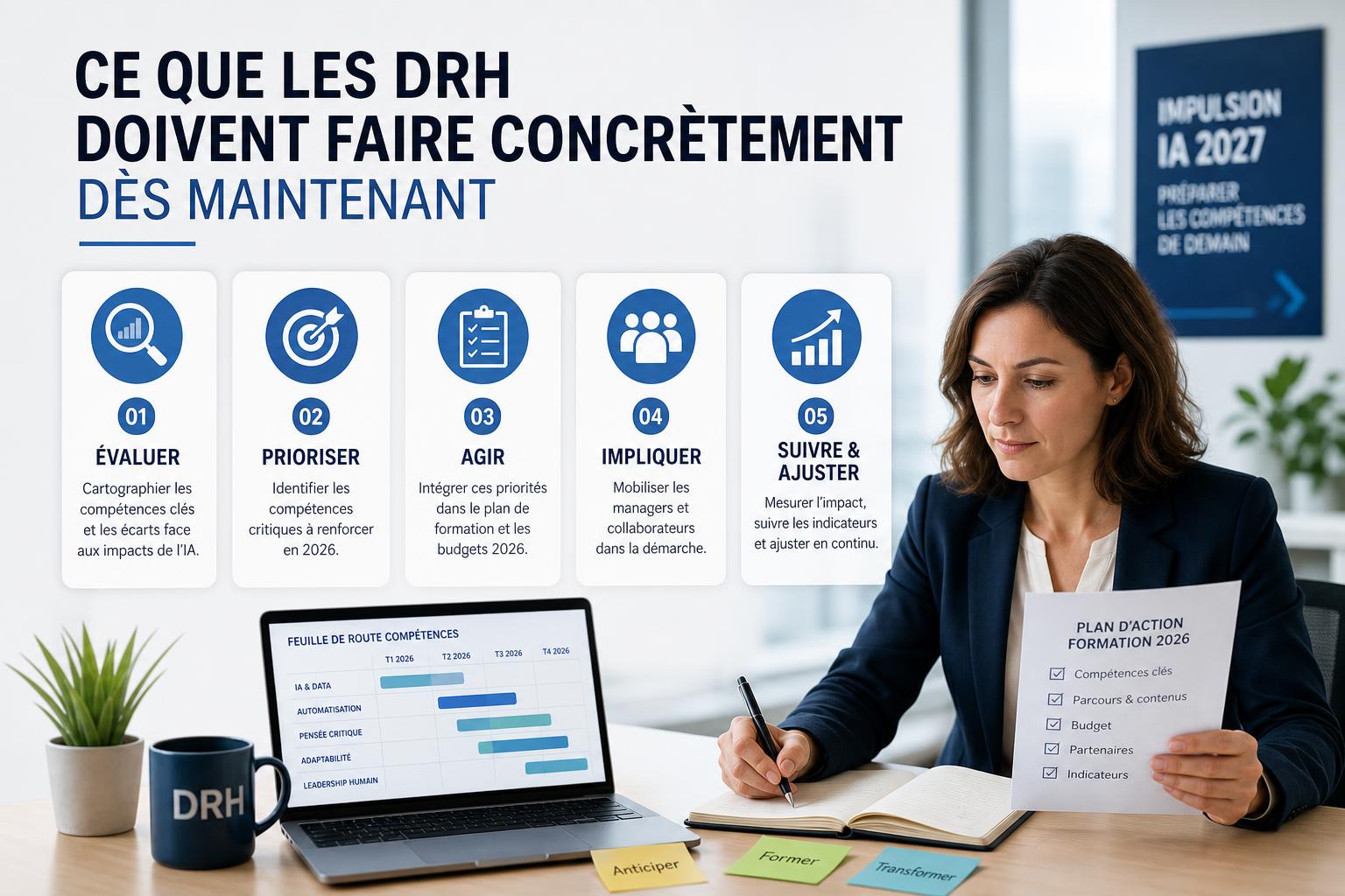 Ce que les DRH doivent faire concrètement dès maintenant