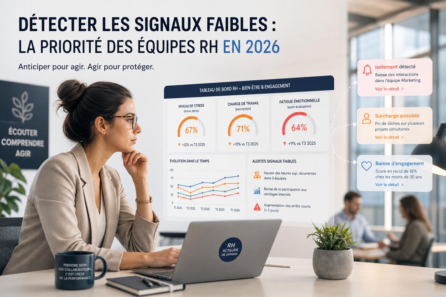 Détecter les signaux faibles : la priorité des équipes RH en 2026
