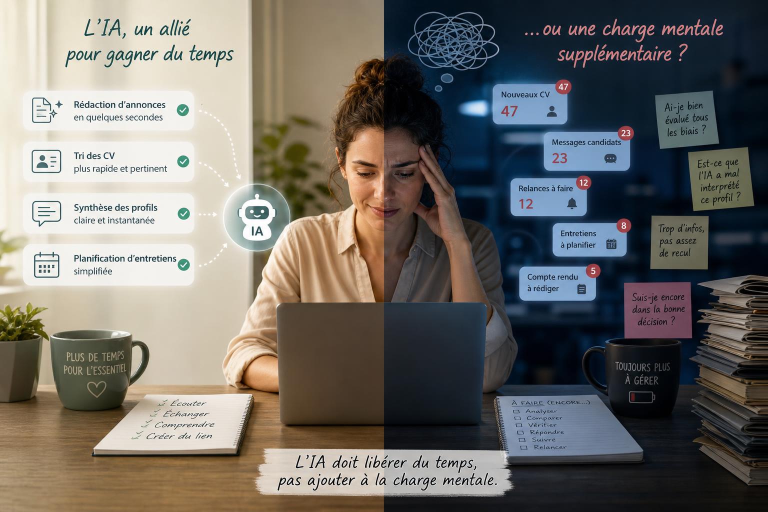 LIA : promesse de gain de temps ou source de charge mentale supplémentaire ?