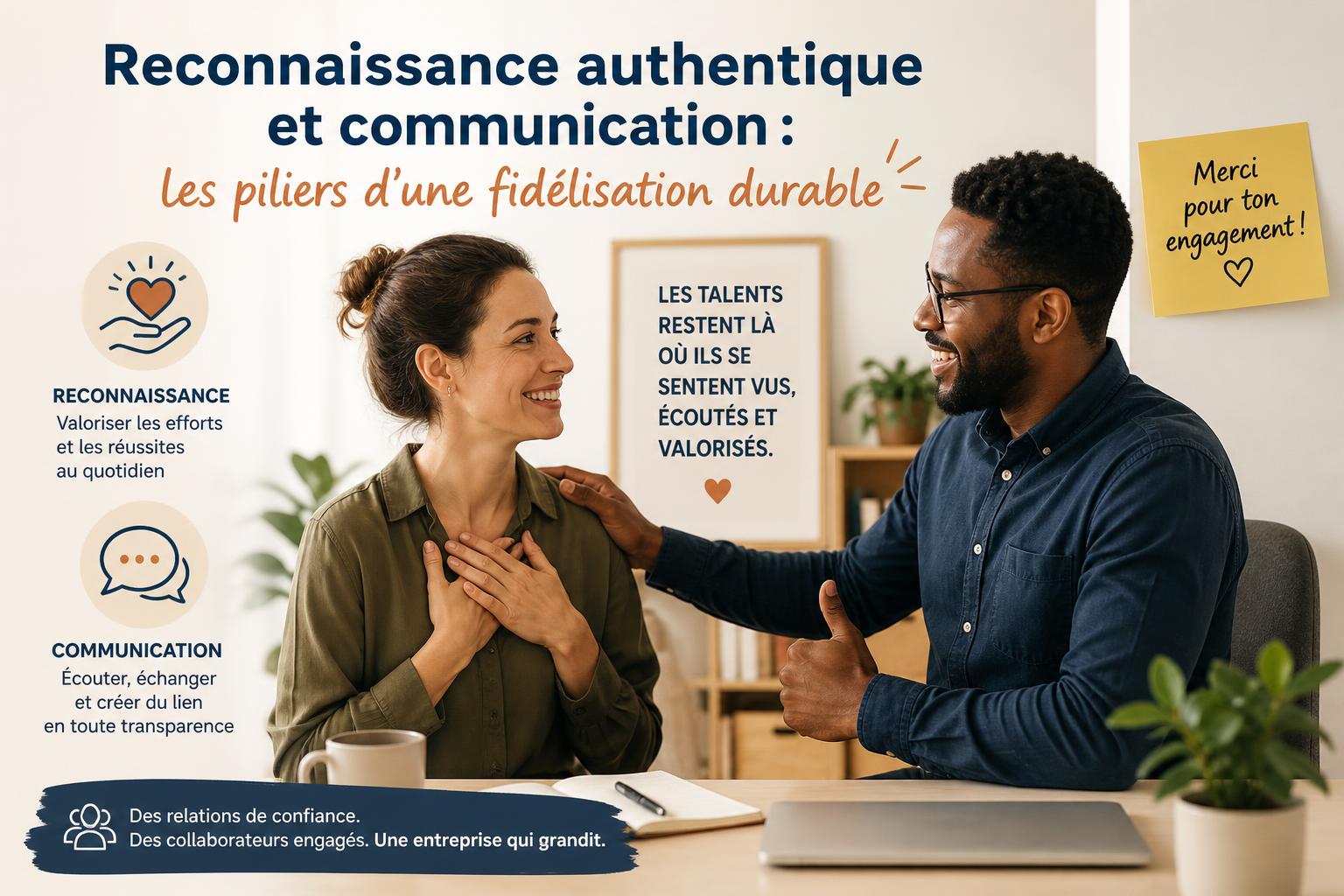 Reconnaissance authentique et communication : les piliers dune fidélisation durable