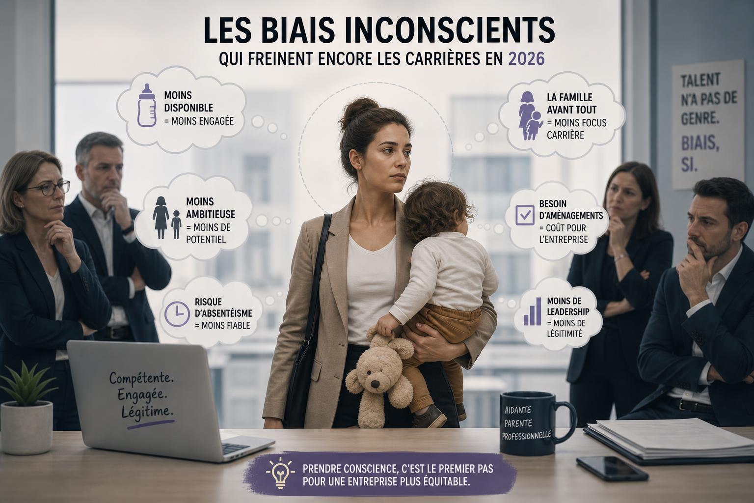 Les biais inconscients qui freinent encore les carrières en 2026
