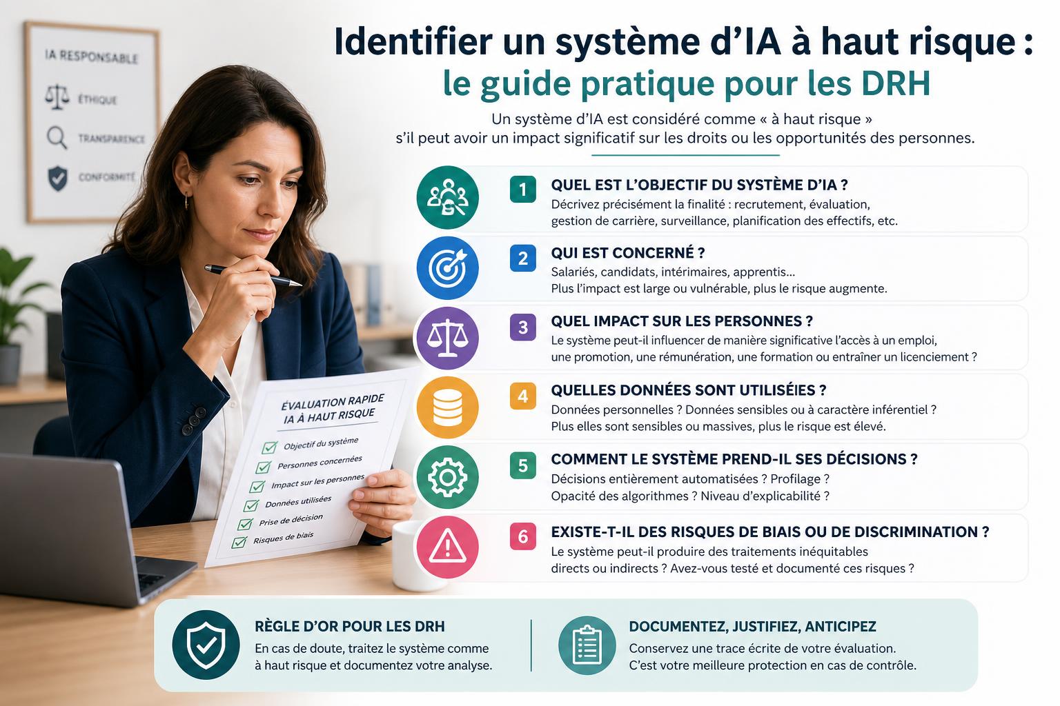 Identifier un système dIA à haut risque : le guide pratique pour les DRH