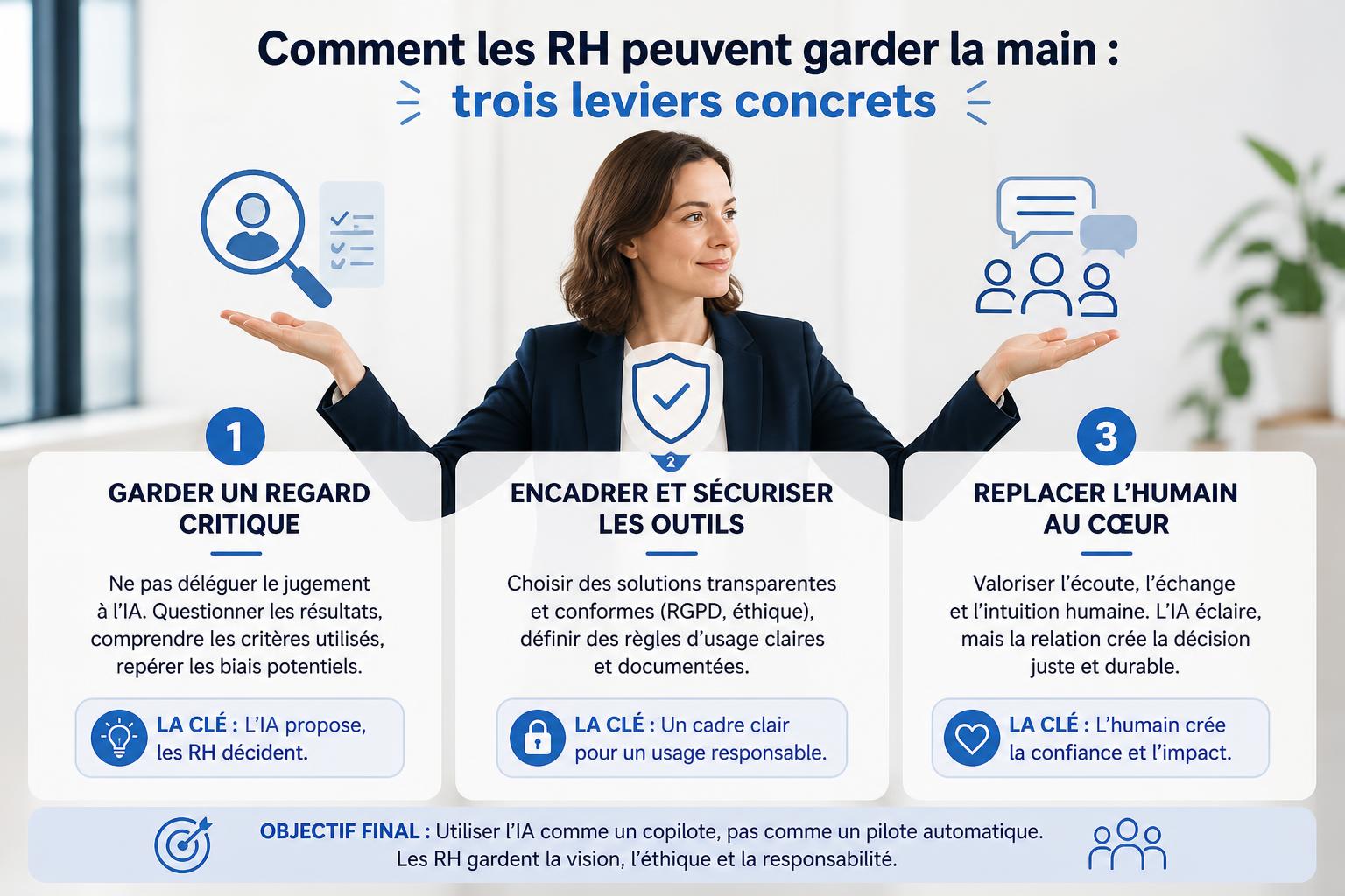 Comment les RH peuvent garder la main : trois leviers concrets