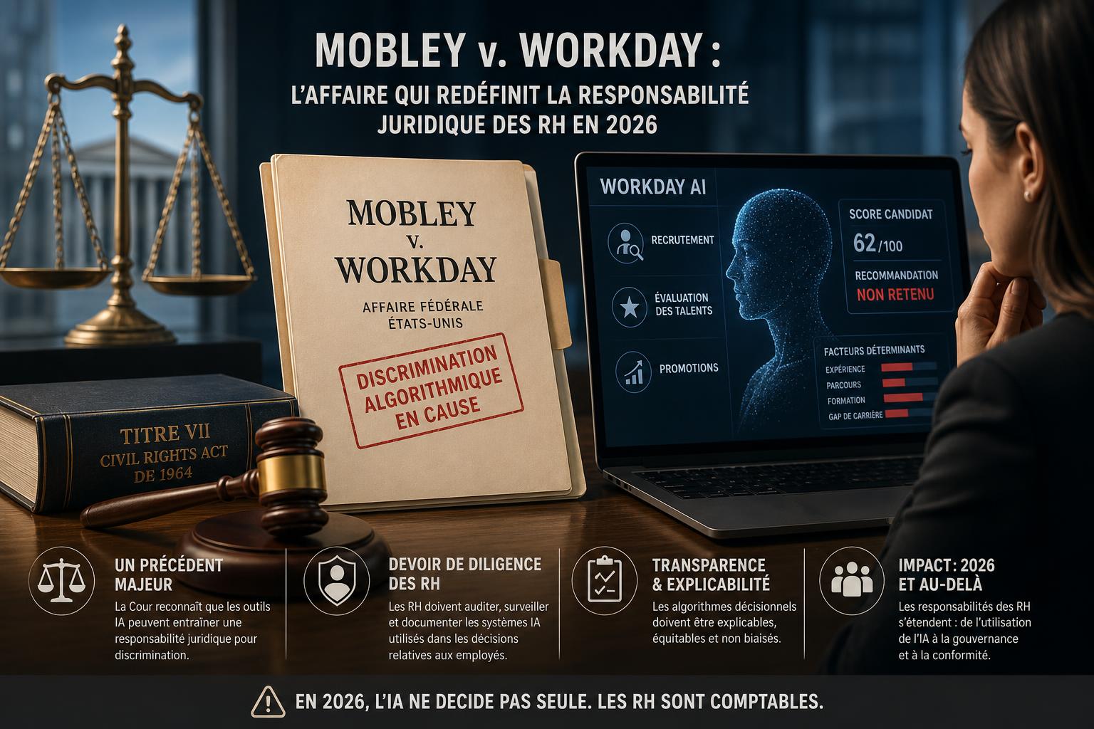 Mobley v. Workday : laffaire qui redéfinit la responsabilité juridique des RH en 2026
