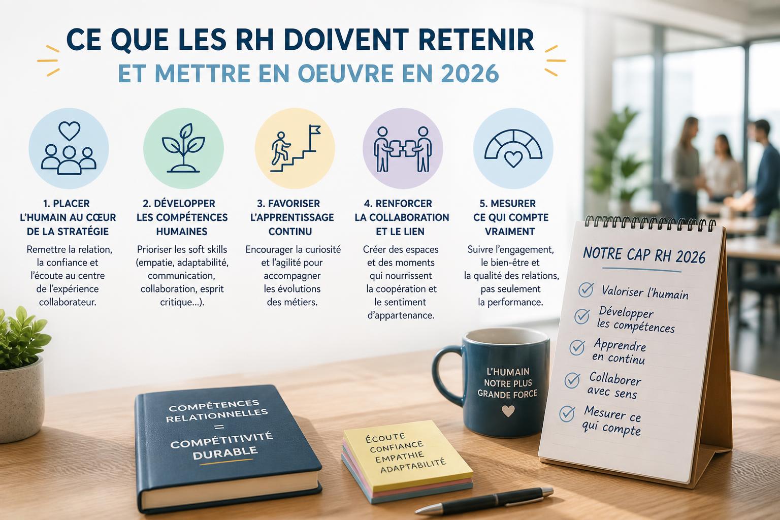 Ce que les RH doivent retenir et mettre en oeuvre en 2026
