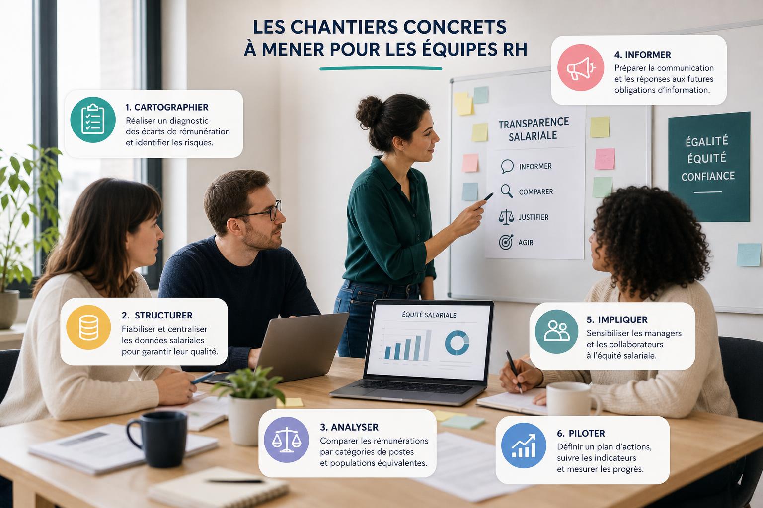 Les chantiers concrets à mener pour les équipes RH