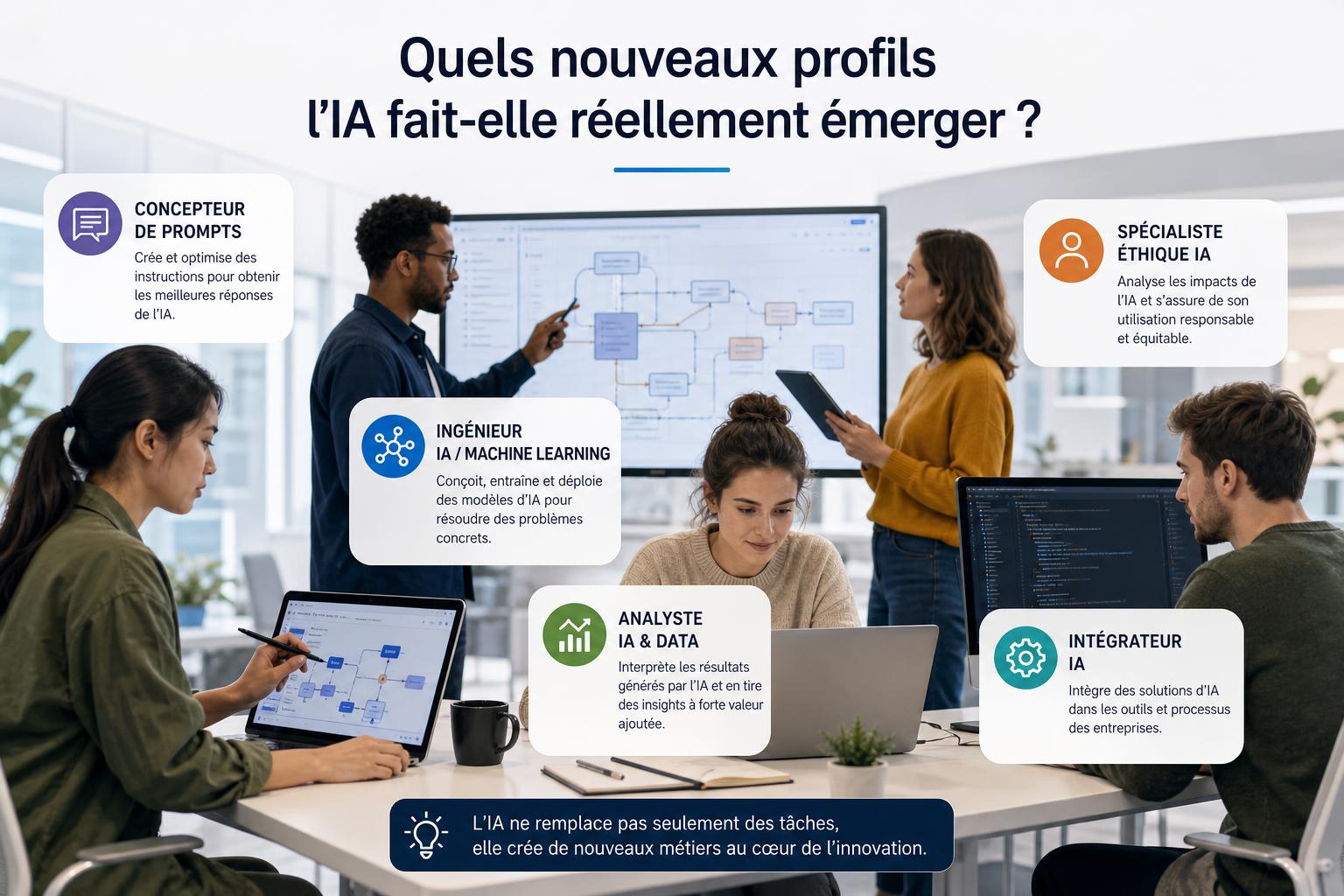 Quels nouveaux profils lIA fait-elle réellement émerger ?